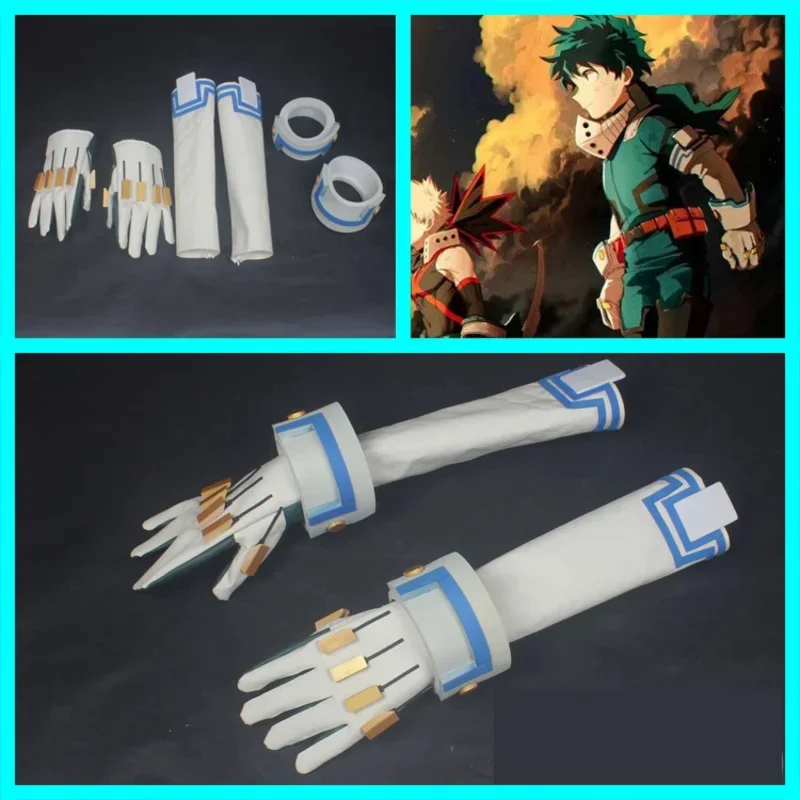 Anime My Hero Academia Midoriya Izuku Deku Bakugou Katsuki Cosplay Gloves Halloween Carnival Cosplay Costume Props Accessories