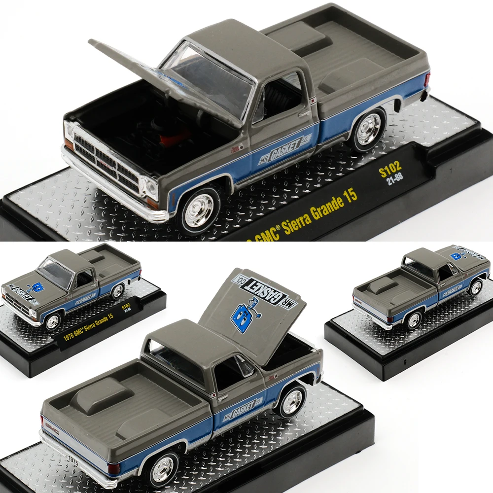 Modelo de coche de aleación M2 para niños, juguete en miniatura, vehículo fundido a presión para entusiastas de la colección Hotwheels, regalos, 1/64