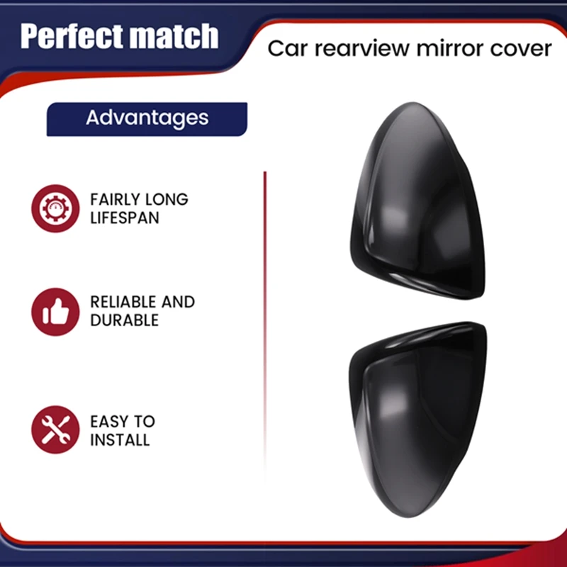 Car Rearview Mirror Cover Door Mirror Shell For Opel Vauxhall Astra K 2016-2022 Insignia B MK2 2017-2022