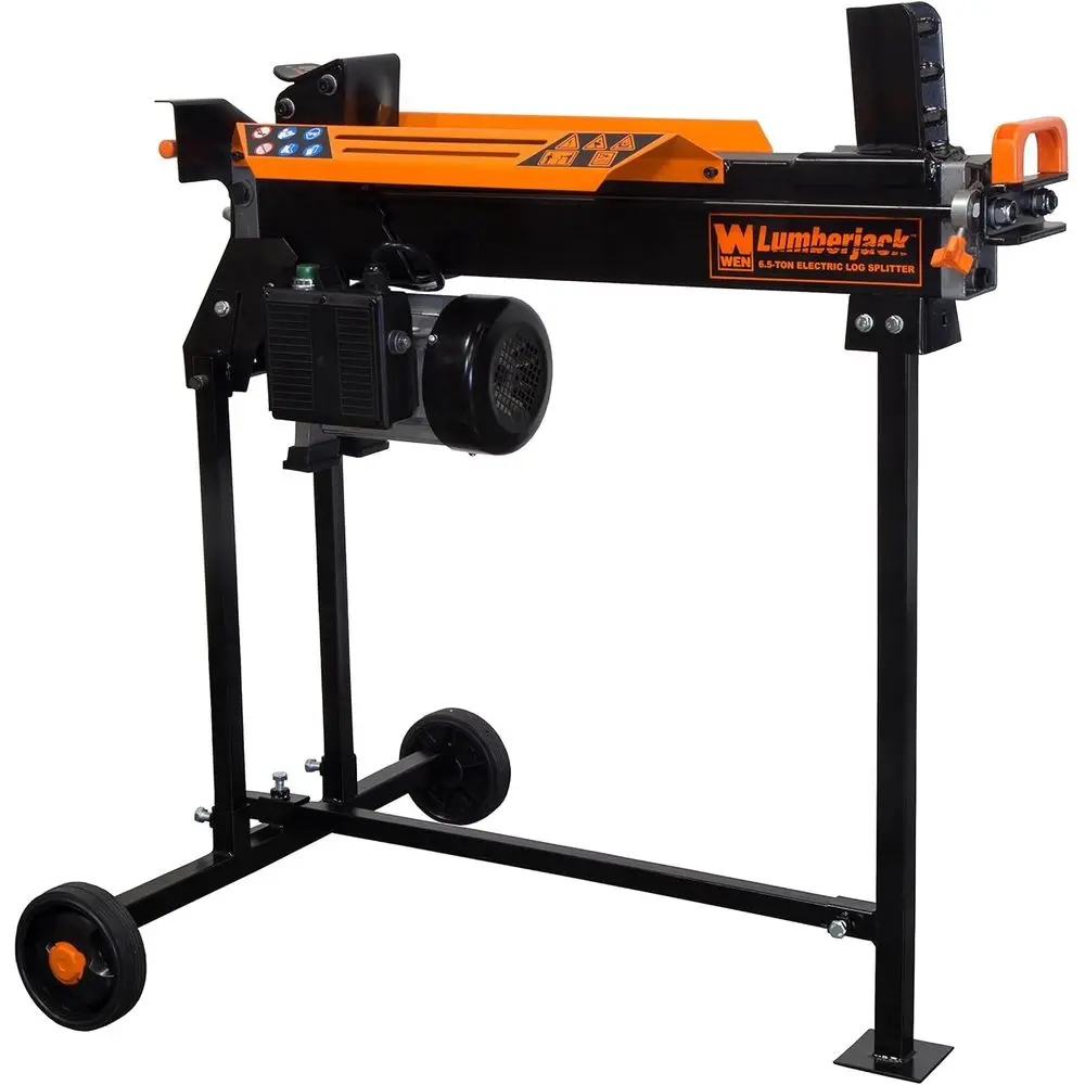 

WEN Electric Log Splitter, 6.5-Ton acity with Portable Stand (56208)