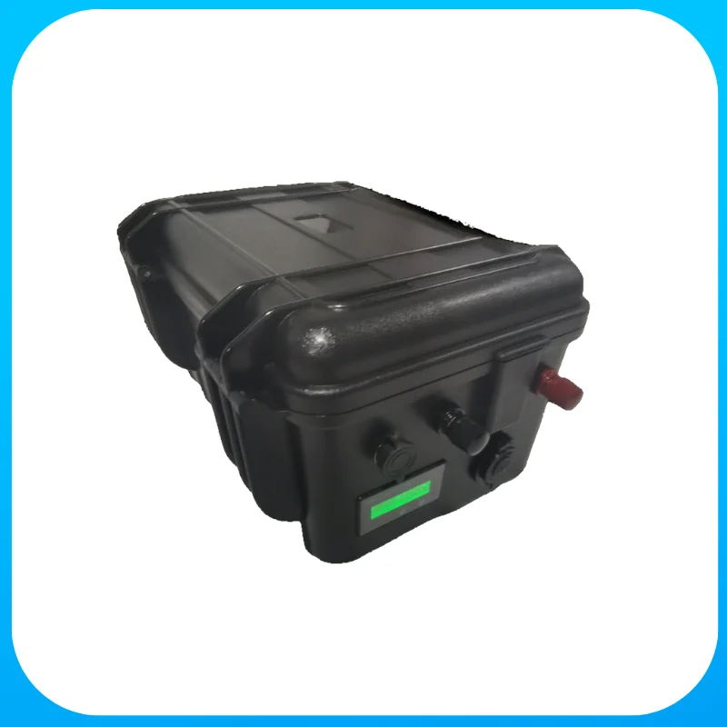 IP65 Waterproof 12V Rechargeable Lithium Battery 60-180Ah | Built-in BMS & 10A Fast Charger | Perfect for Trolling Motor/Marine
