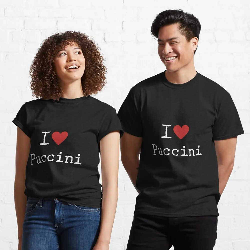 

Классическая футболка I Love носяcini, футболки с рисунком аниме для мужчин, женская одежда, футболки с коротким рукавом, винтажные высококачественные футболки из 100% хлопка