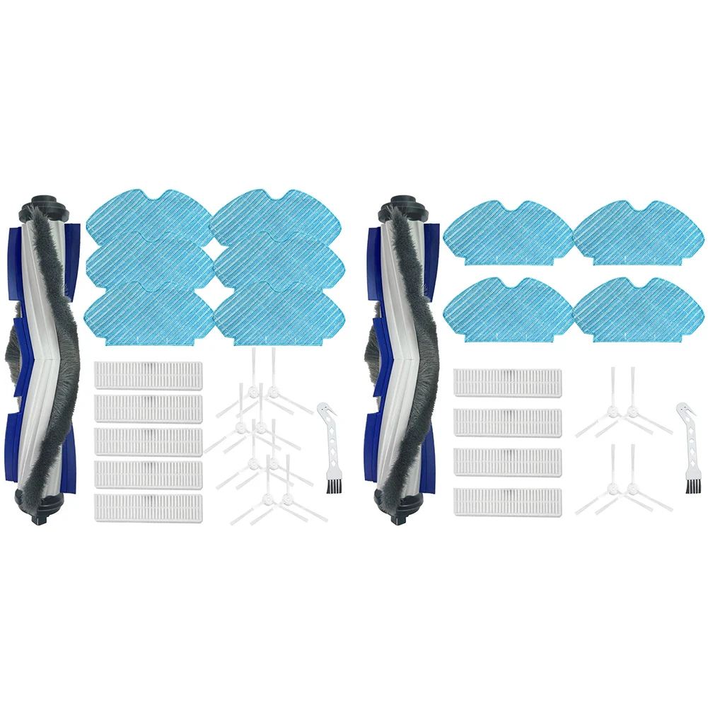 استبدال قطع غيار مكنسة كهربائية ، فلاتر فرشاة جانبية رئيسية ، قماش ممسحة ، مناسب لسلسلة مستكشف تيفال 60 ، RG7447 ، RG7455