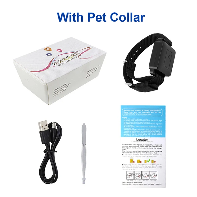 Track Route Playback Smart Gps Pet Tracker B22 Mini Waterproof Anti Lost Locator Tracer for Pets Dog Cat