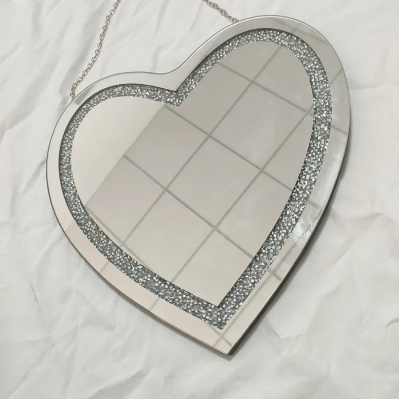 Minimalist Save Space Mirror Accent Luxury Chinese Style Fashion Interior Vintage Mirror Large Size Spiegel Wand Home Design
