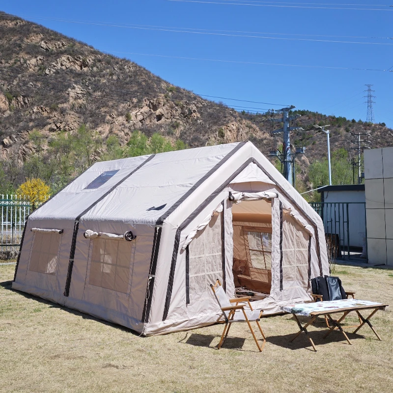 

Waterproof Tent Outdoor Camping Air Tent Wholesale Price Outdoor Use Inflatable Tent for 6 Persons