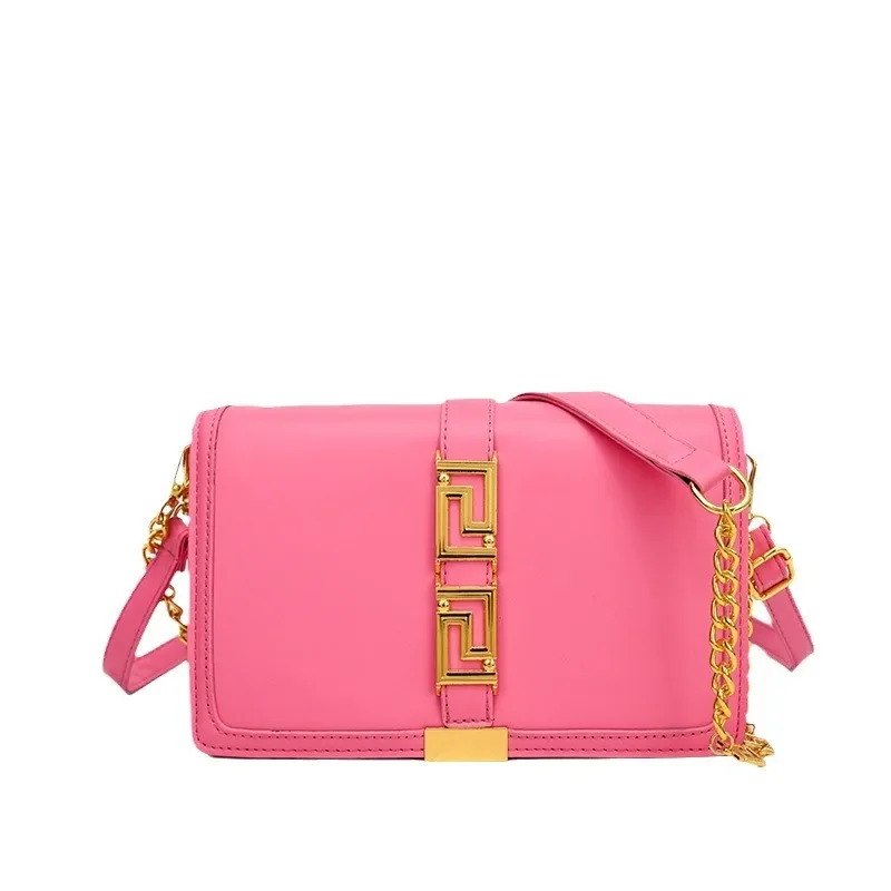 

2025 New! Fashion-Forward Women's Chain Strap Small Square Bag - Niche Textured Design | All-Match Shoulder/Crossbody Style