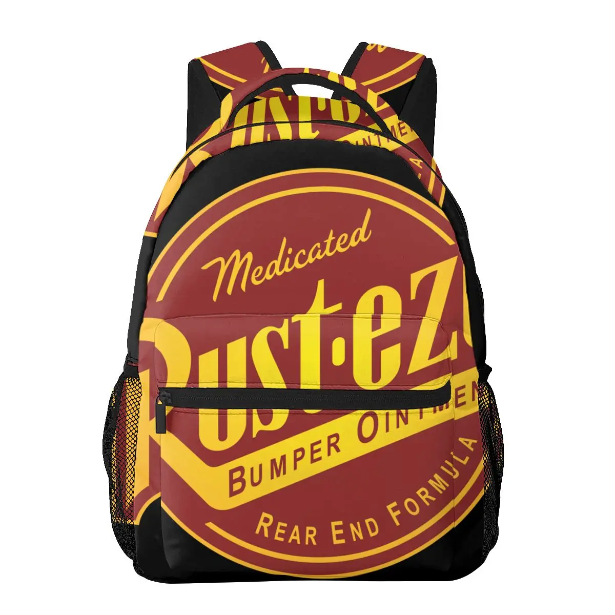 Mochila informal con logotipo de rust-eze Unisex, mochila para computadora de viaje de ocio para estudiantes