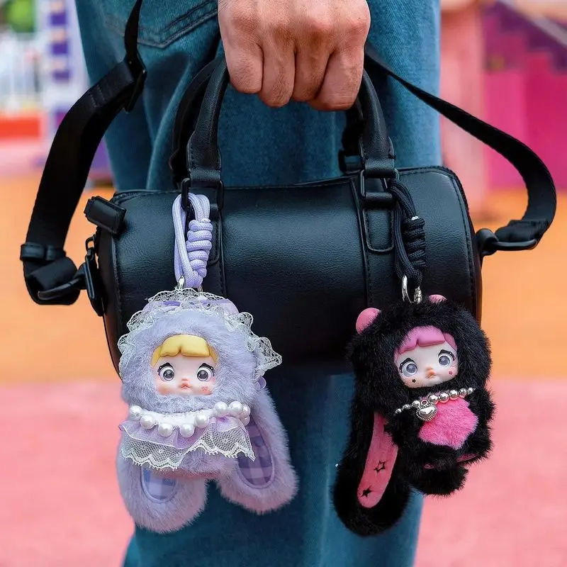 Подлинная серия Nommi Baby Sweetheart Bunny, виниловая плюшевая слепая коробка, милые модели кукол, украшения, модные игрушки, подвески, загадочная коробка, подарок