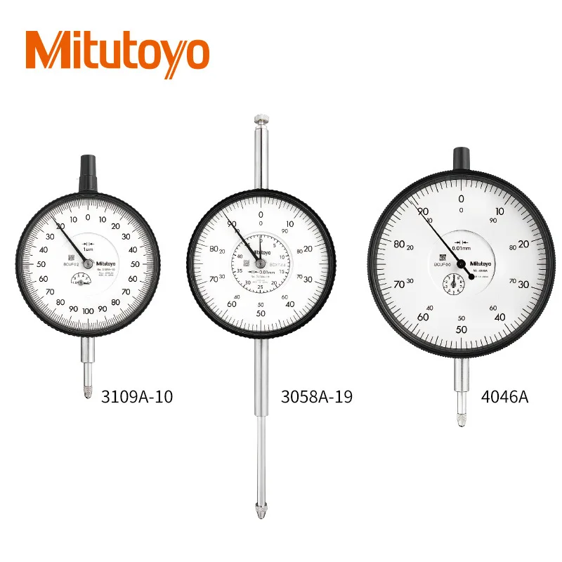 Japón Mitutoyo puntero de esfera grande medidor de carrera larga 3109S-10 3050SB 3052A 3060S