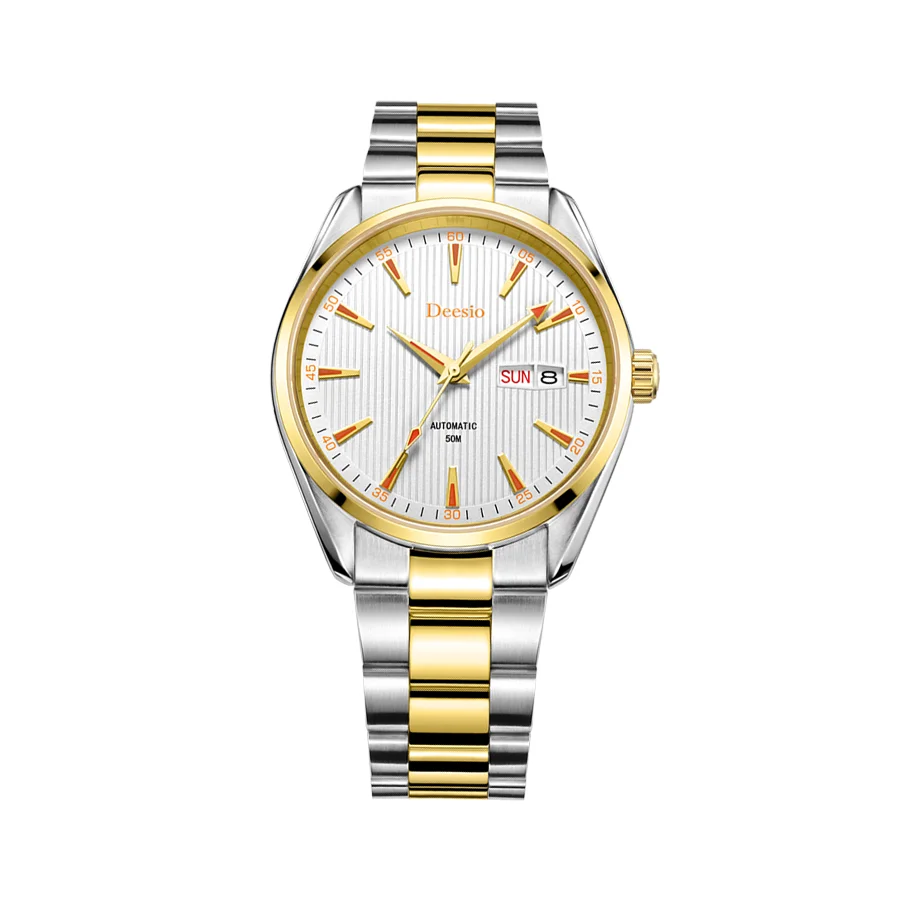 Deesio Clean Factory Watch Luxury Couple Wristwatches Automatic Mechanical Japan Movement Waterproof 50M montres mécaniques