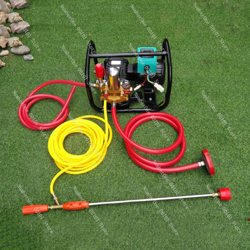 Agricultural Electric Sprayer Automatic Pressure Relief Three-Cylinder Plunger Pump 48V60V Remote Control Spray Pump