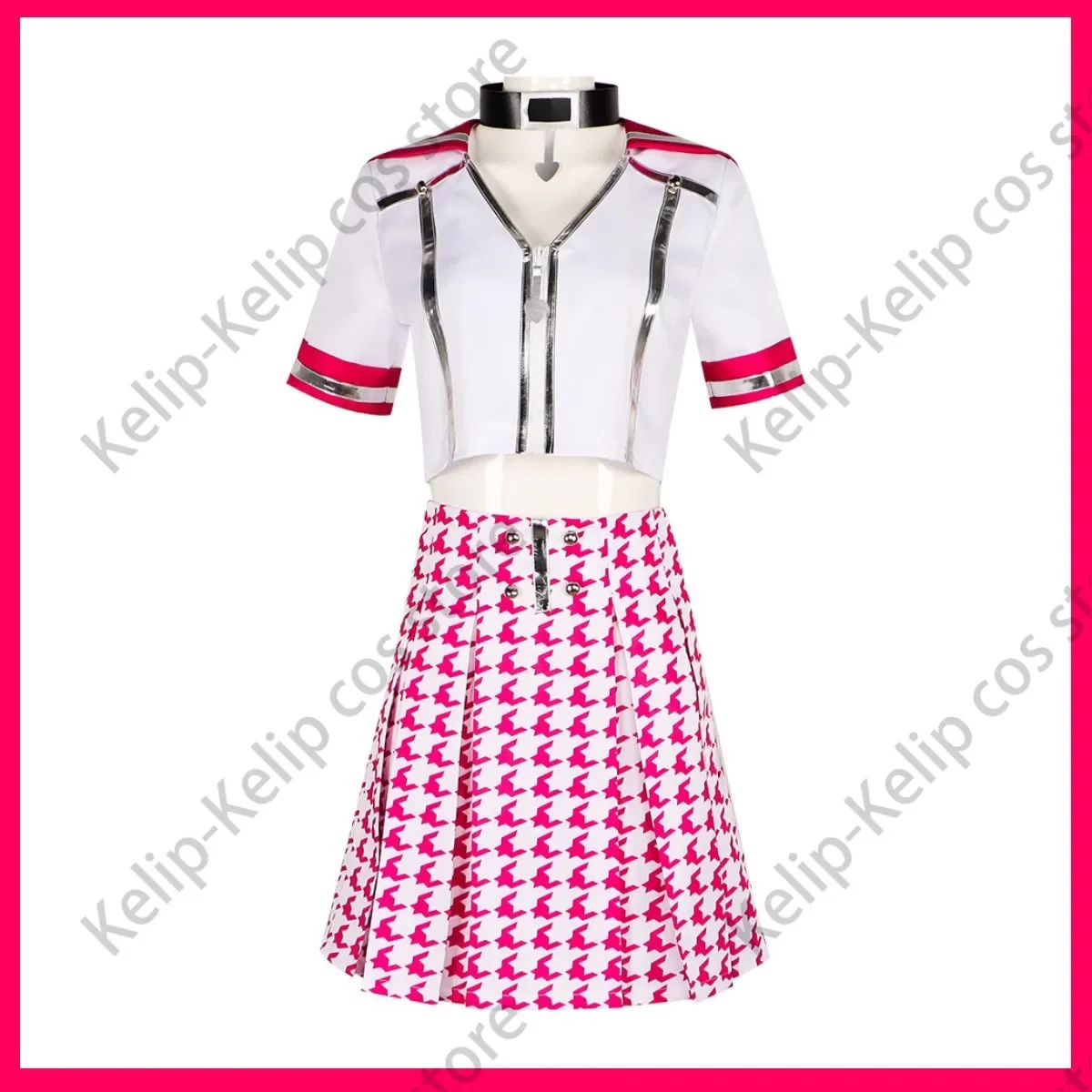 لعبة أنيمي شخصية 4 تأثيري زي للنساء ، ارتفاع Kujikawa ، زي موحد وردي ، تنورة ، جميل ، مثير ، جميل ، بدلة عيد الميلاد ، شعر مستعار P4