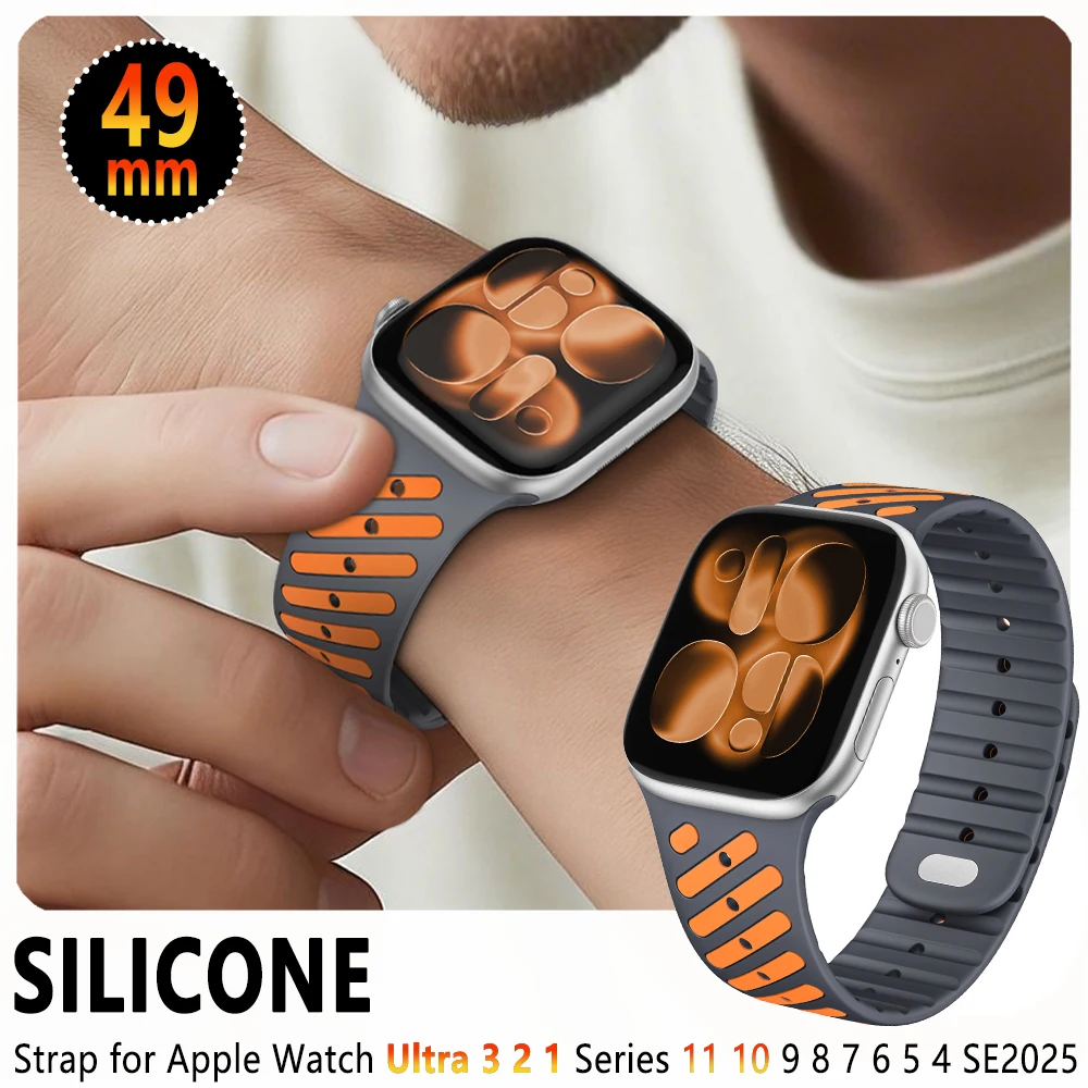 apple-watch-ultra-3-2-49mm、series-11-10-46mm、iwatch-9-8-7-6-5-4-se3-45mm-44mm対応-ソフトシリコンバンド-スポーツブレスレット-ストラップ