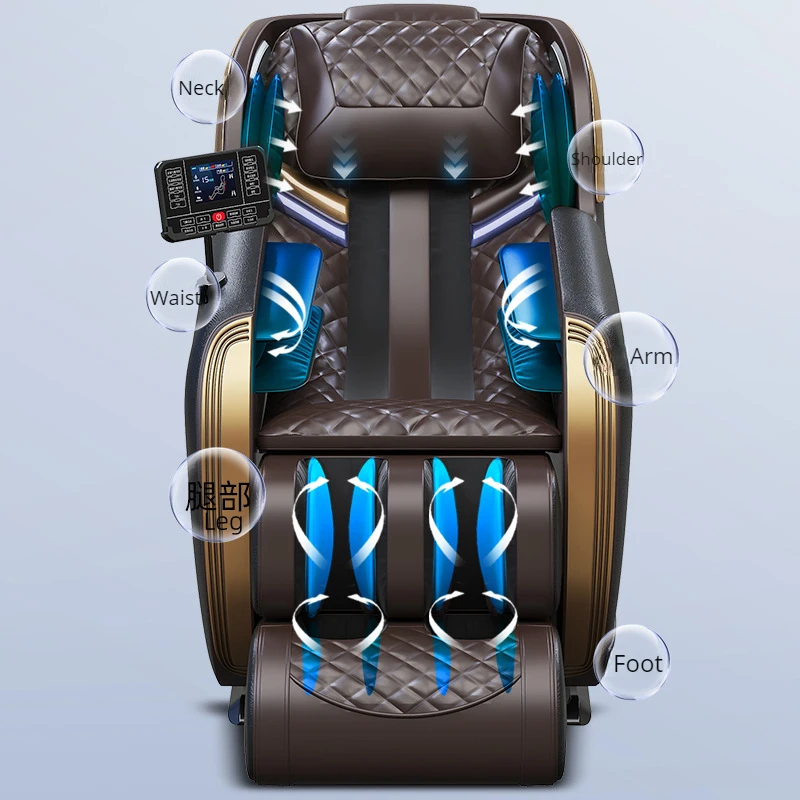 Best Japanese 4D Electric Folding Chair Full Body Shampoo Massage Office Chair Spa With Zero Gravity Recliner 4 D Body Scan