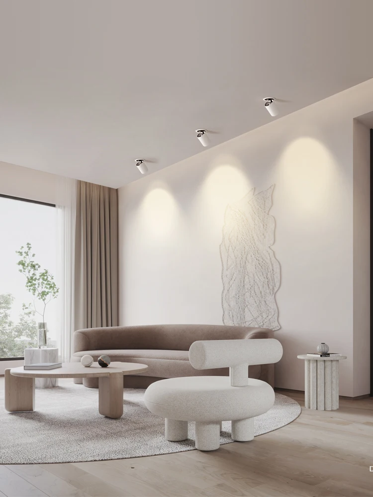 BRGT LED Spotlights 7W12W Recessed White Black Ceiling Lamp Aluminum Adjustable Foco Downlight For Kitchen Home Indoor Lighting