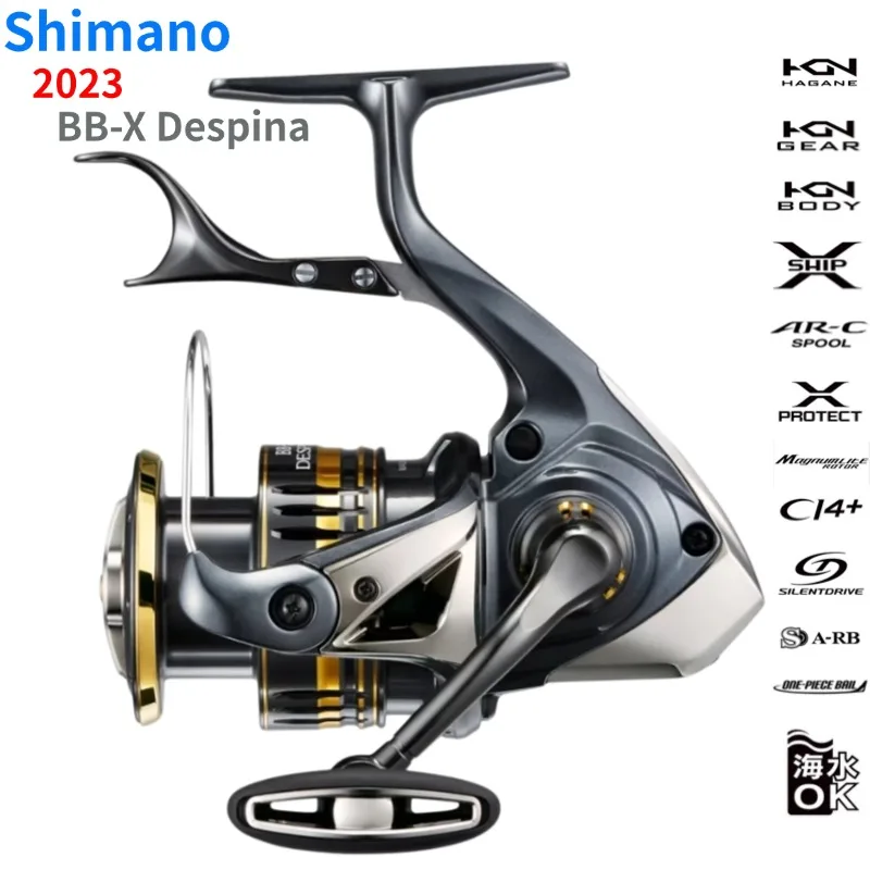 SHIMANO 2023 BB-X DESPINA Iso Lever carrete de pesca giratorio