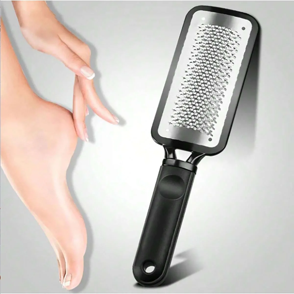 1pcs Double Side Foot File Professional Rasp Heel Grater Hard Dead Skin Callus Remover Pedicure Foot Care Tools