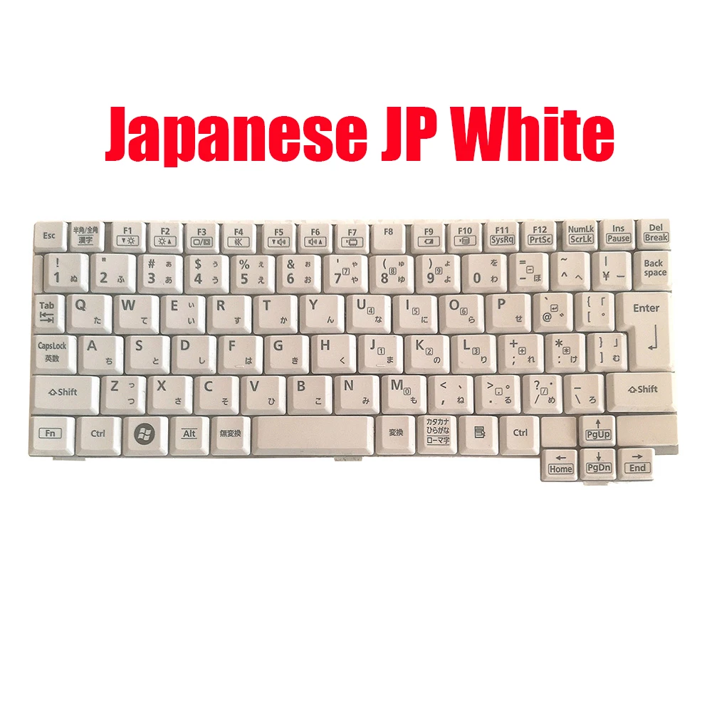 

Laptop Keyboard For Panasonic For Let's Note CF-N8 CF-N9 CF-N10 CF-S8 CF-S9 CF-S10 Japanese JP JA White/Black New