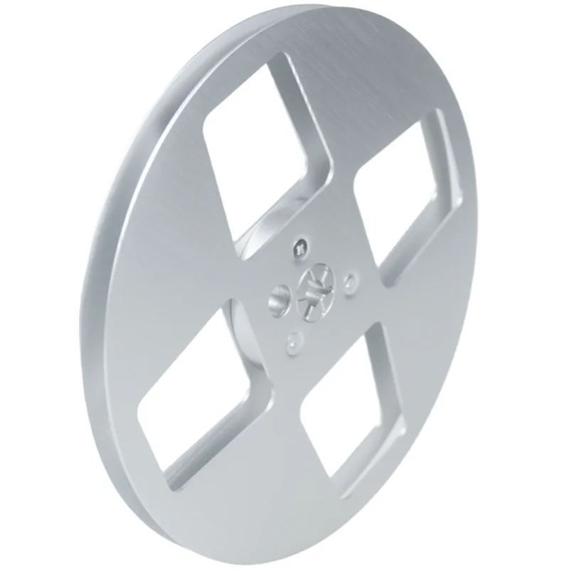 

ABDE-New 7In Light Metal Aluminum Take Up Reel For Reel To Reel Tape Recorders
