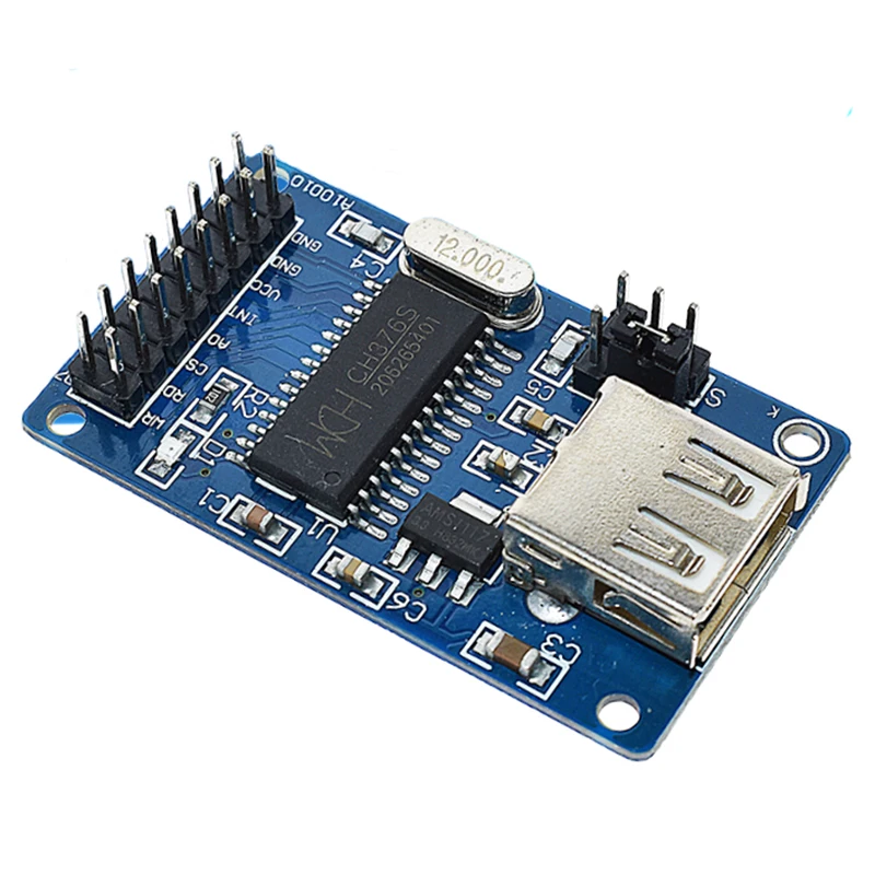 U-disco ler e escrever módulo, comunicação SPI interface, CH375B, frete grátis, 1pc