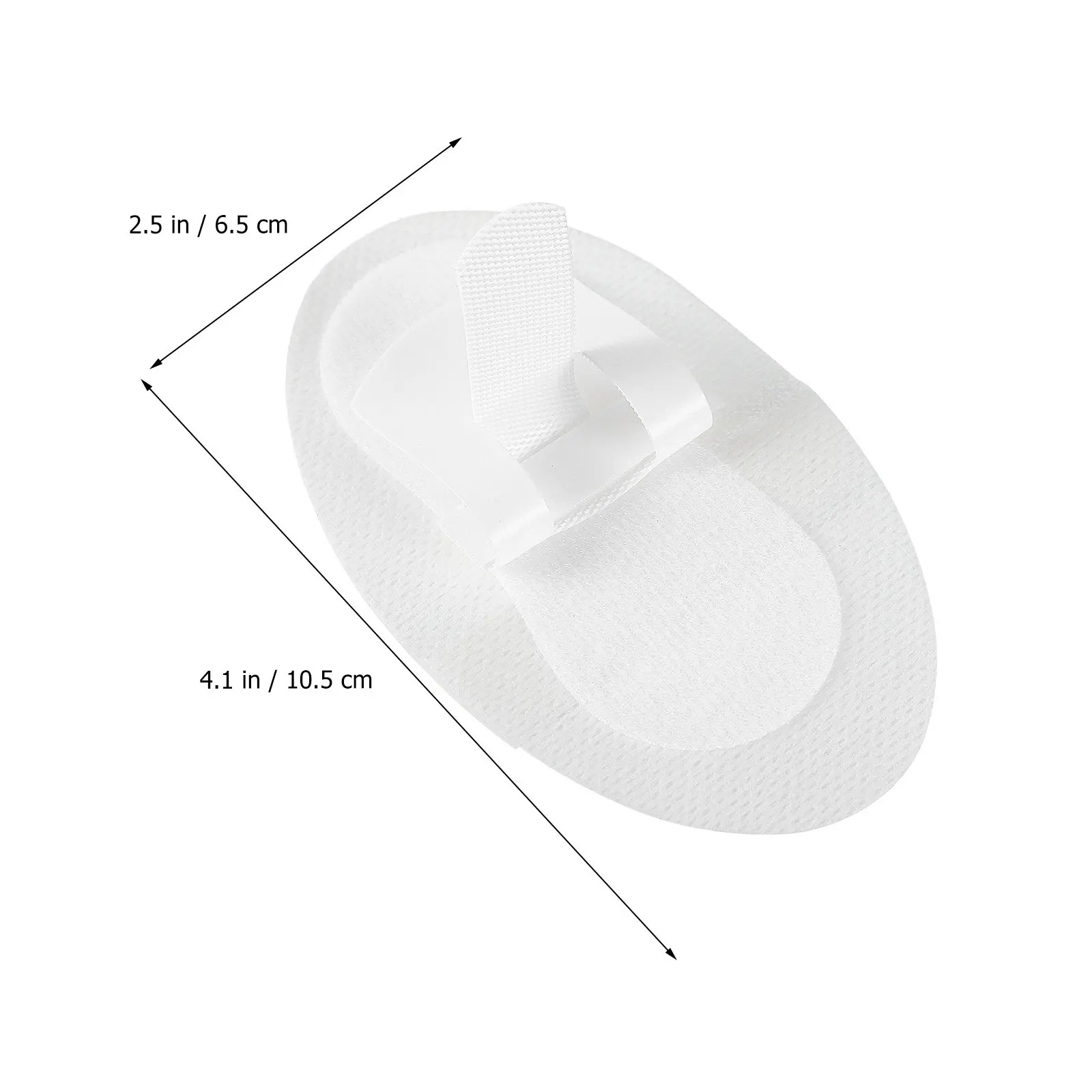 2Pcs Urinary Catheter Fixation Sticker Lightweight Portable Legband Holder Safe Skin-Friendly Tape for Hospital Home and Travel