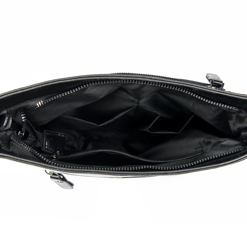 Business-Casual-Rucksack für Herren, Umhängetasche aus PU-Leder mit mehreren Fächern und großem Fassungsvermögen – Detail 15