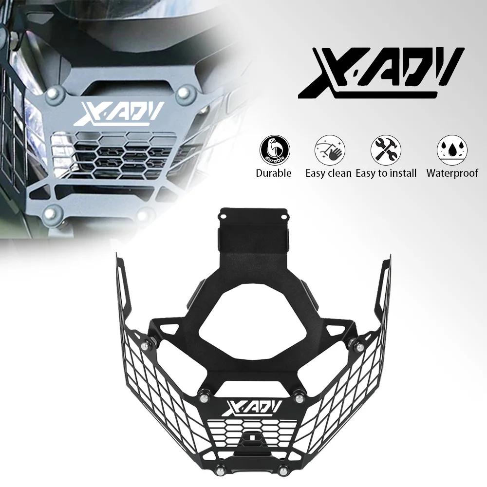 2019 2018 Motorcycle Headlight Headlight Guard Grille Protector Cover Protectors For HONDA XADV 750 X-ADV  XADV750 2017-2020 