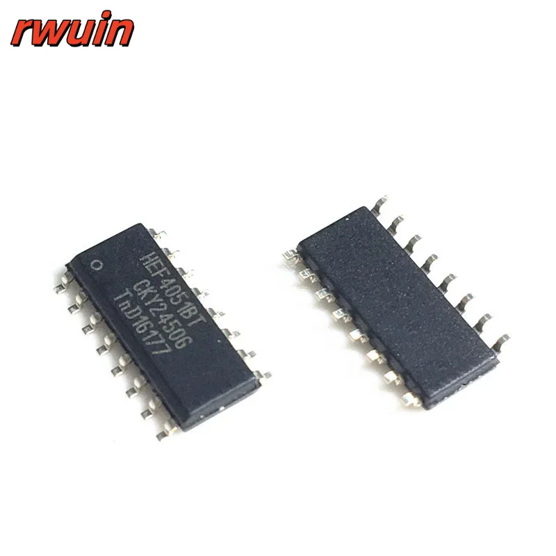 10PCS HEF4051 SOP (HEF4051BT) analog multiplexer/demultiplexer patch 16-pin SOP-16