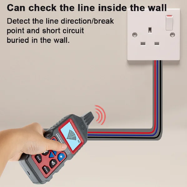 Cable Line Short Circuit Fault Detection Cable Locator NF-826