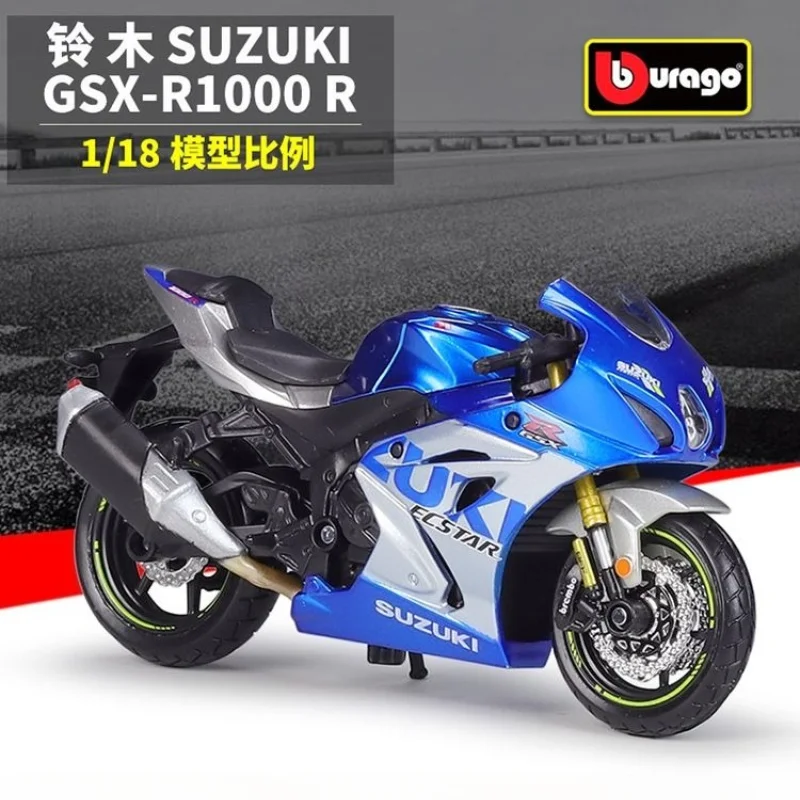 

Bburago 1/18 Suzuki SUZUKI GSXR1000R Alloy Motorcycle Model Toy A Great Gift for Motorcycle Enthusiasts and Collectors