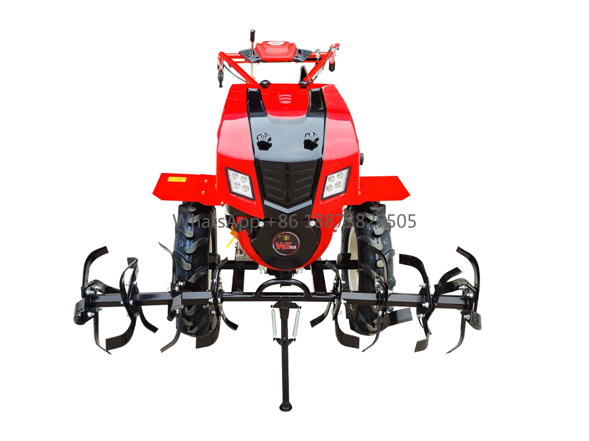 Garden tools small agriculture machinery deep tillage cultivator mini powertiller  diesel engine 186/10hp