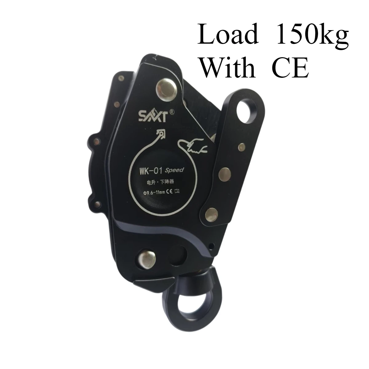 

AWAH SMT Z3-MINI Blue new Ascent Descent Device Lift Descender with Universal Joint for 5kg-100kg Wokring Load Aerial Work/Climb