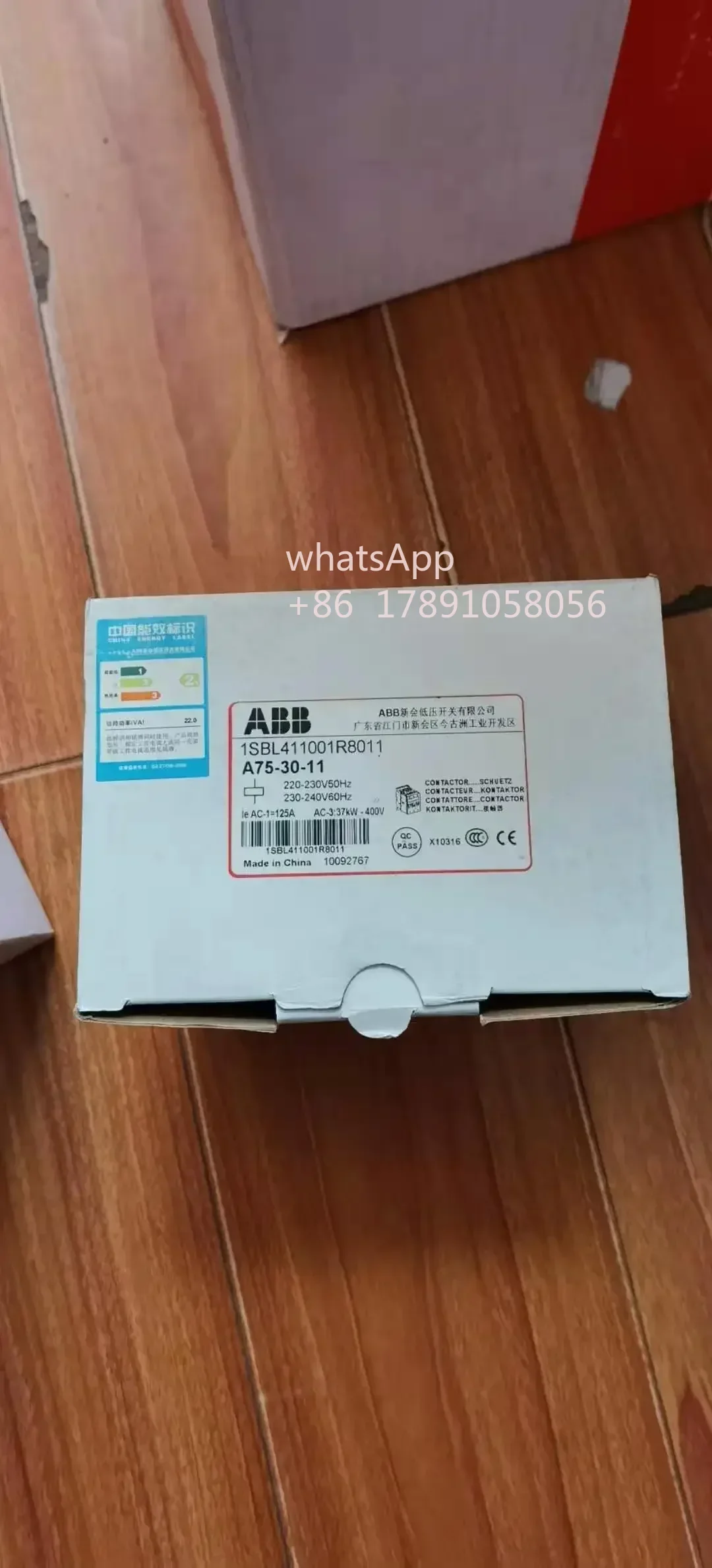 

A75-30-11 brand new genuine ABB low-voltage contactor 220V