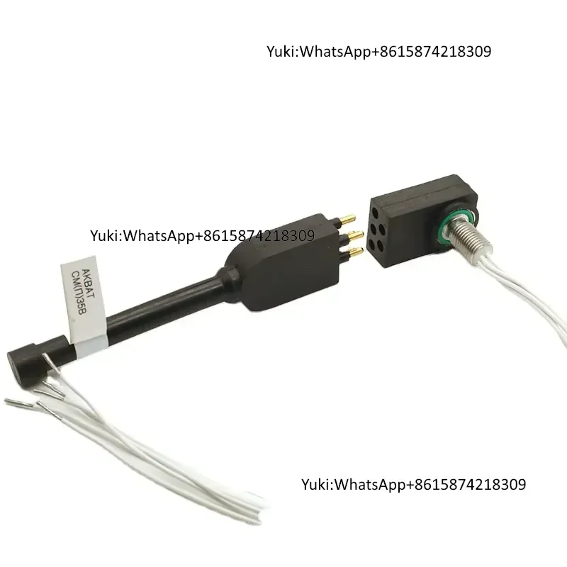 5 Pin Pluggable Underwater ROV Subsea Waterproof Connector Male and Female Plugs