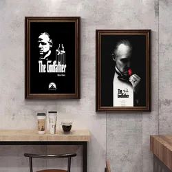 The Godfather Self-adhesive Classic Anime Poster Waterproof Paper Sticker Coffee House Bar Room Wall Decor