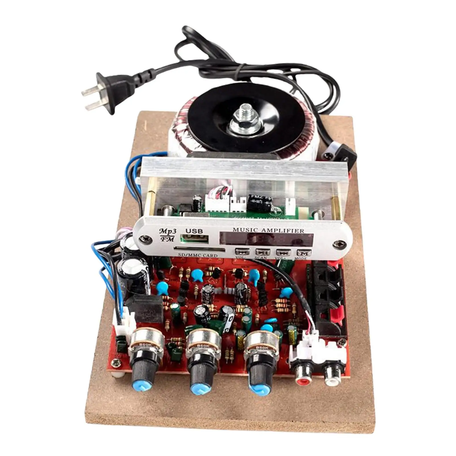 F06 Power Amplifier Board Bluetooth 5.0 Stereo 2 Channel Module Home Audio System