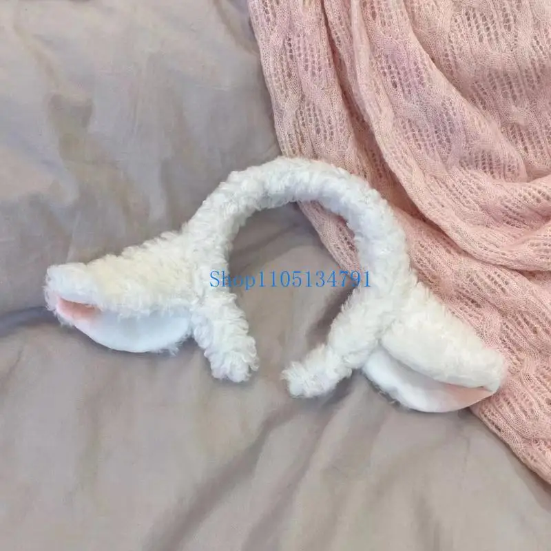 

98 км повязки на голову с ягненком, банты для косплея, повязки для волос с ушками ягненка, милые головные уборы, повязки для