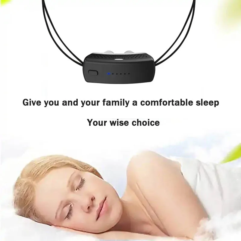 Electric Anti Snoring Device Aid Mini Device Nose Breathing Relieve Snoring Aid Anti Snoring For Better Sleep