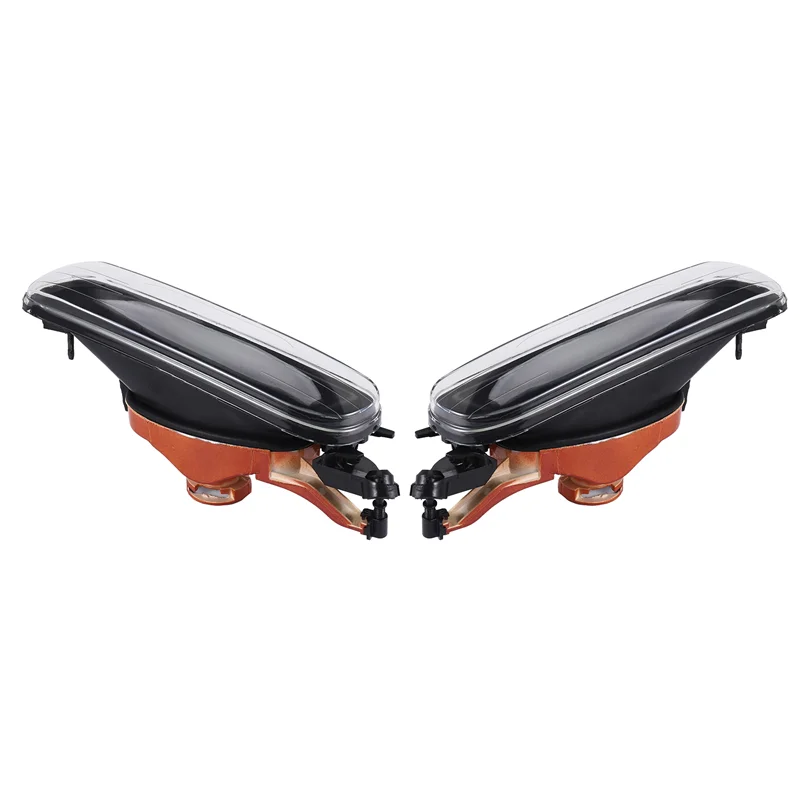 

Reliable-1 Pair Fog Light Left Right Fog Lights Driving Lamps Cover For-BMW 3 Series E46 4 Door 1999 2000 2001 LED Car Day Light
