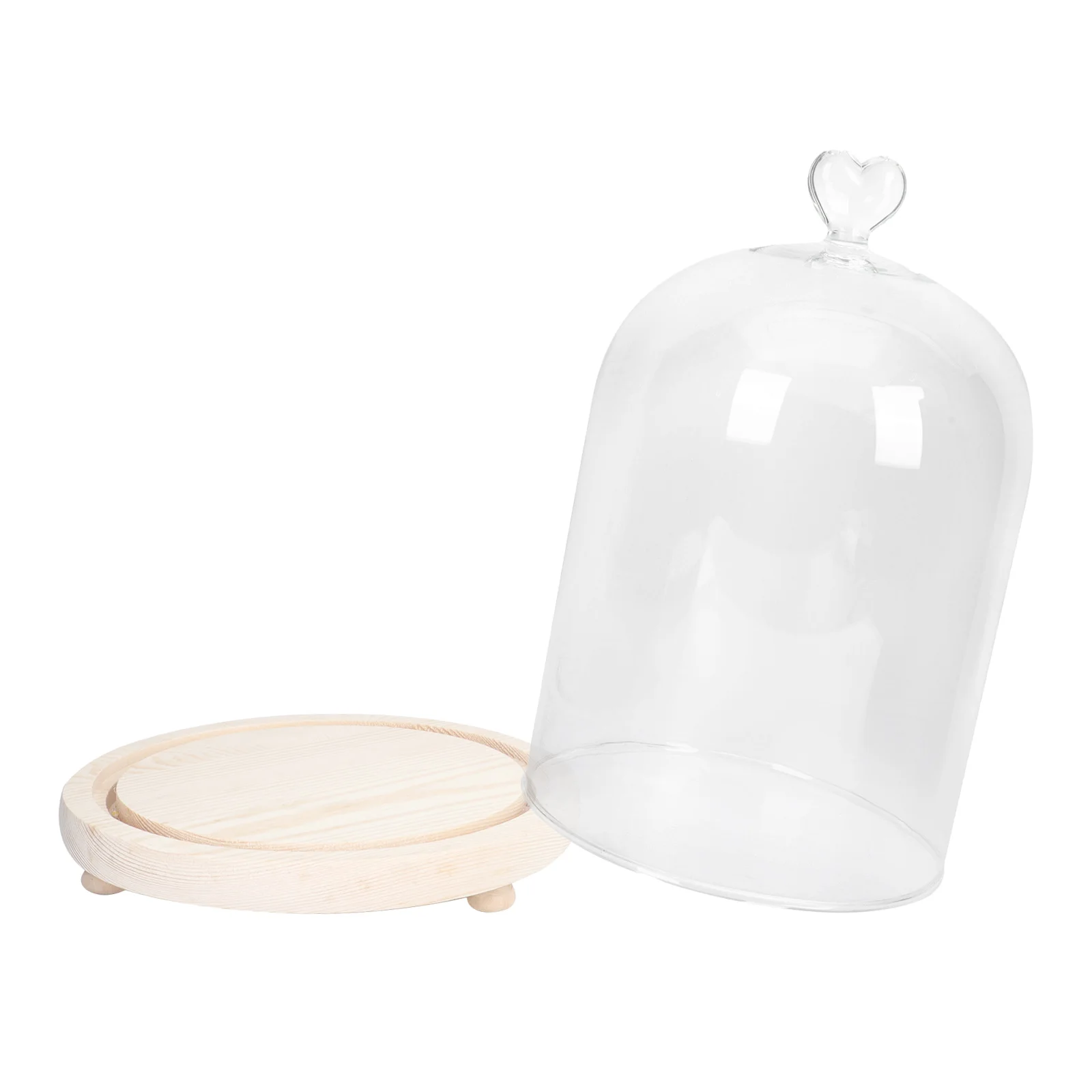 

Couple Hand Plaster Glowing Glass Dome Decor Romantic Valentine'S Day Present For Bedroom Living Room Table Home Desktop