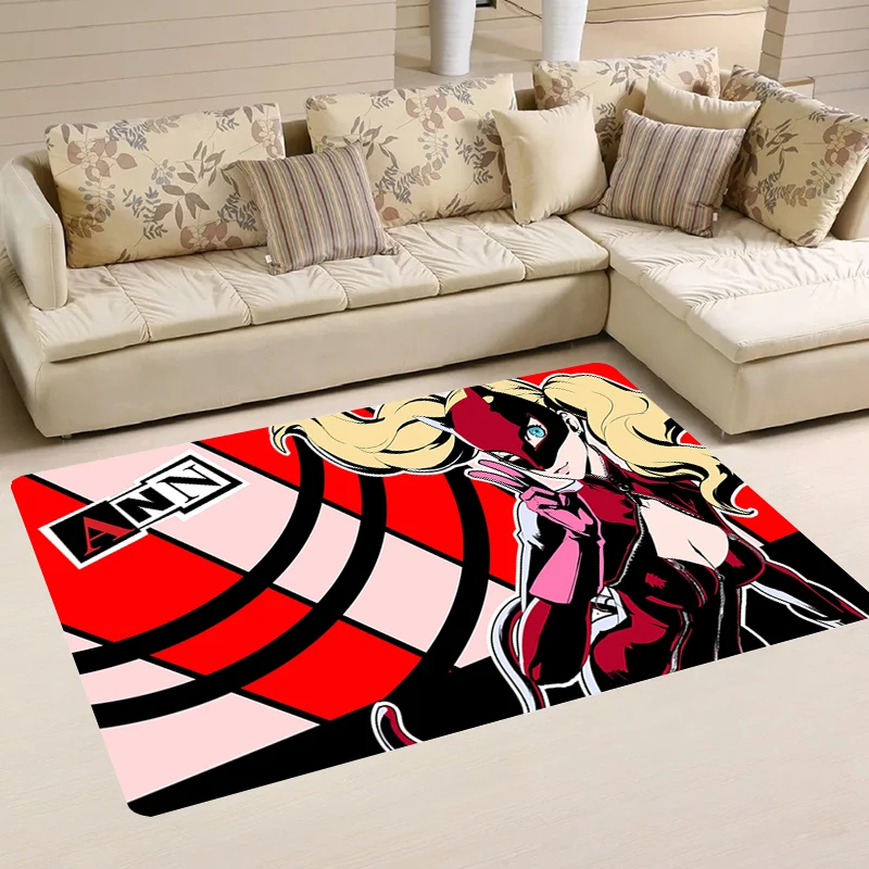 

Anime Persona 5 Rugs House Entrance Mat Living Room Home Kitchen Rug Balcony Carpets Foot Carpet Doormat Door Mats Bathroom Bath