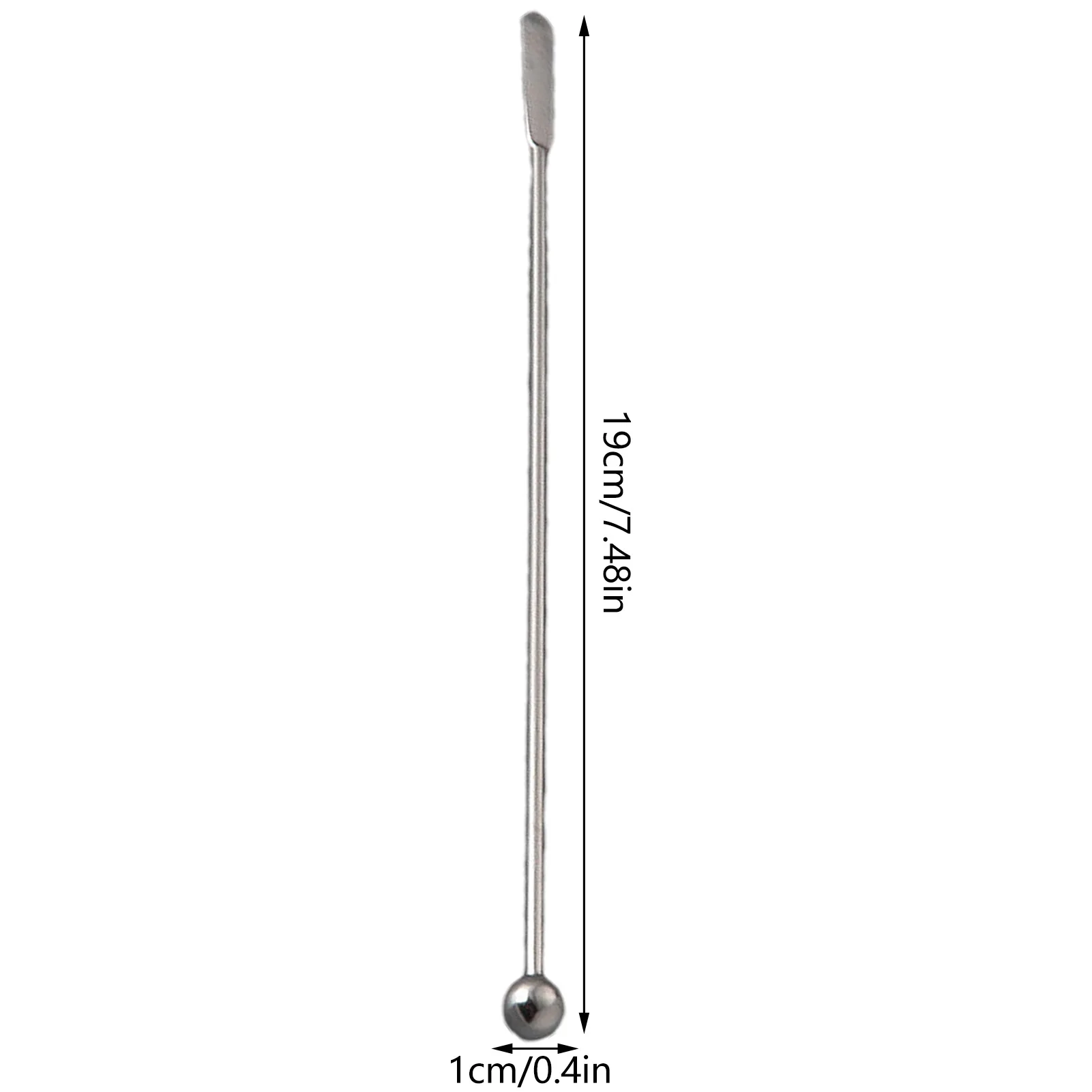 Stainless Steel Cocktail Drink Mixer Bar Stirring Mixing Sticks Puddler Muddler Ladle Stirrer Swizzle Sticks Bar Accessories