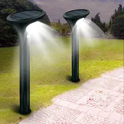 Luz solar ao ar livre rgb à prova dwaterproof água sensor de movimento lâmpada à terra caminho solar luzes iluminação led para gramado quintal jardim paisagem
