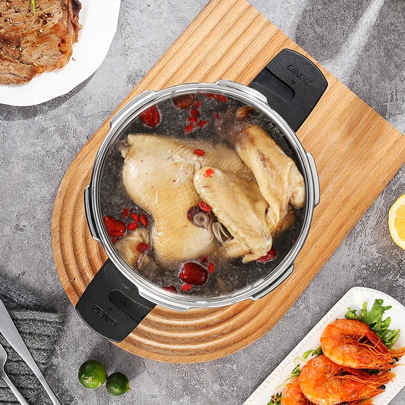 طنجرة ضغط غاز المطبخ، 80 كيلو باسكال، طنجرة الضغط، طنجرة الأرز، موفرة للطاقة، حماية السلامة، آلات الطبخ السريع