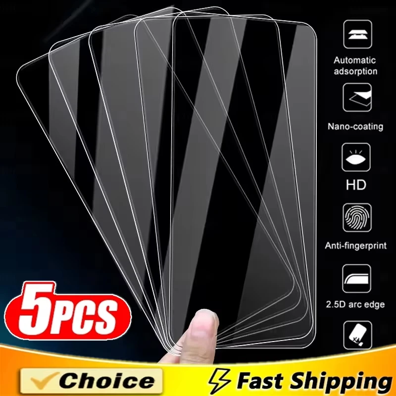 5PCS Tempered Glass… - image
