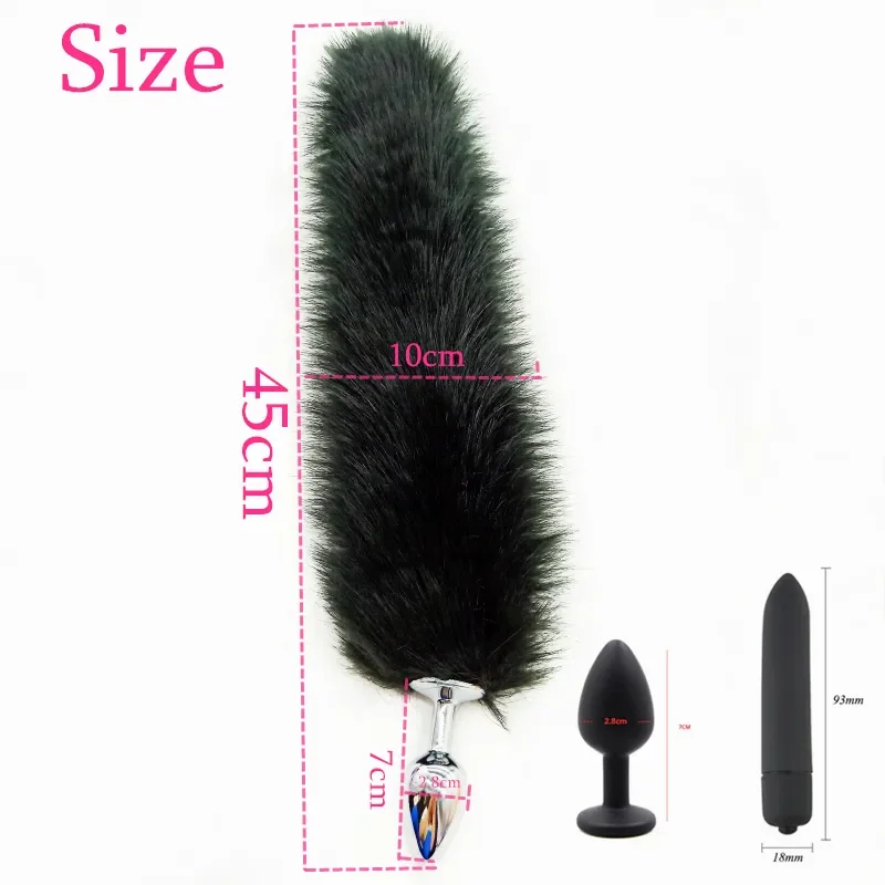 Nylon BDSM Kit Sex Bondage Sex Toys for Women Set Handcuff Vibrator Fox tail Anal Plug Sex Games Whip Nipple Clamp Sex Toys 18 - Detail 1