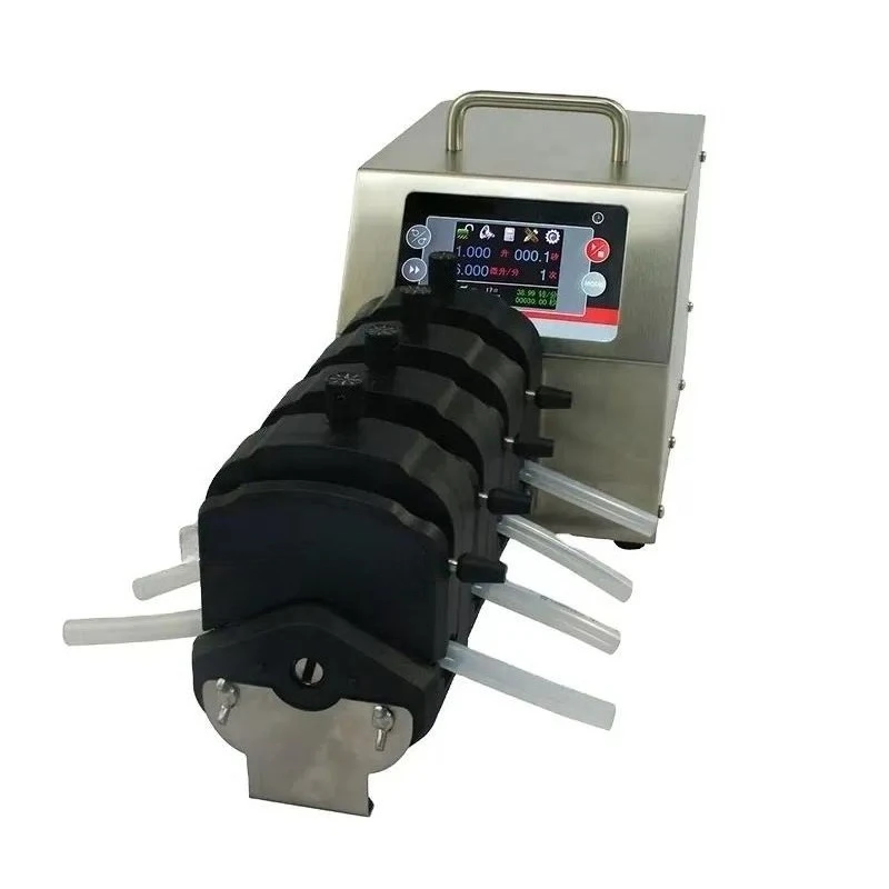 2026High Torque Motor 4 Peristaltic Pump for Bottle Filling Peristaltic Pump