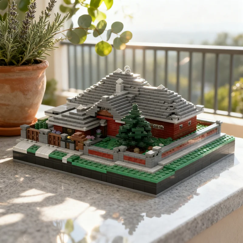 

3493pcs MOC Micro Scale Suburban House Creator Expert Model Building Blocks Construction Christmas Gifts Toy Creative DIY Idea