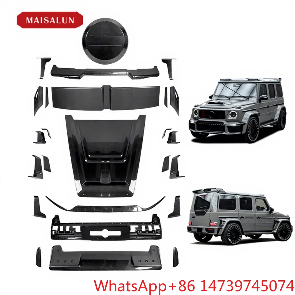 B‑Style Dry Carbon Fiber Facelift Body Kit W464 W465 2019‑2025 Exterior Upgrade PartsCar Partsold‑to‑new Upgrade